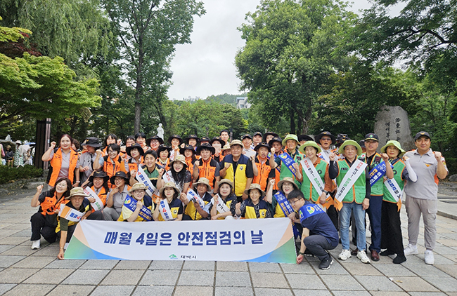 태백시, 폭염 대비 민·관 합동 안전캠페인 실시