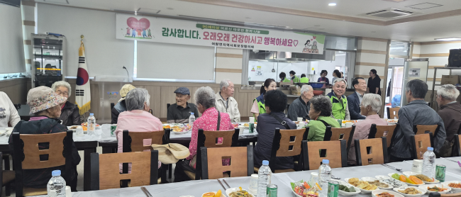 여량면지역사회보장협의체, 90세 이상 어르신 생신상 마련