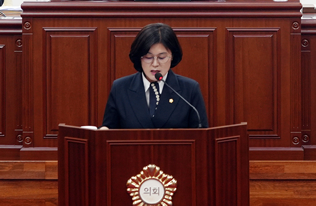 홍지영 시의원 “영동권 권역심뇌혈관질환센터 추가 지정을”